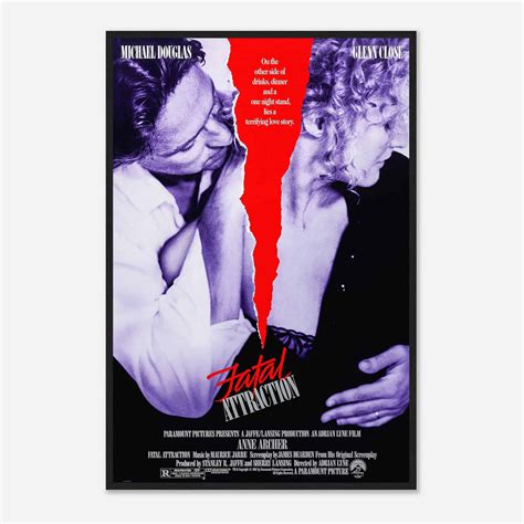 Fatal Attraction Movie Poster, Fatal Attraction (1987) Classic Movie ...