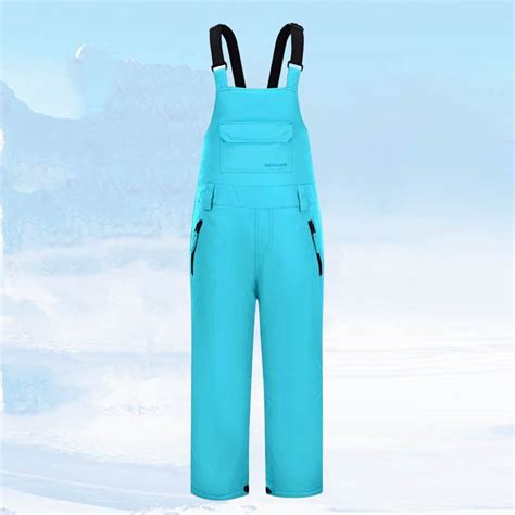 Boys Snow Pants Waterproof Insulated Snow Overalls Warm Pants for Boys ...