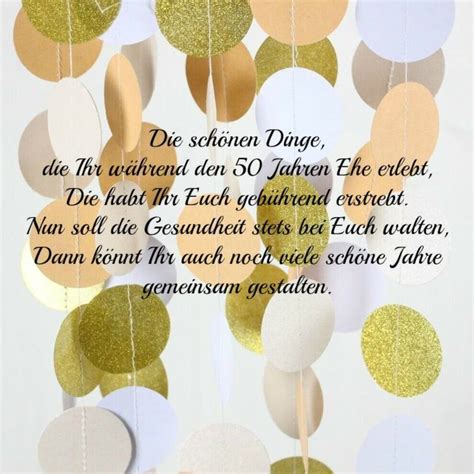 Verse Zur Goldenen Hochzeit Einladung