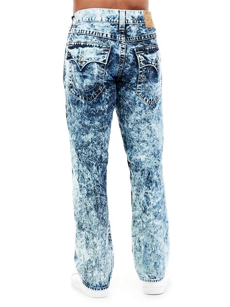 ACID WASH W/FLAP MENS STRAIGHT JEAN - True Religion