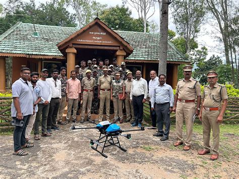 Drone-Powered Wildlife Protection — Aerosight & RNR Trains Tamil Nadu ...