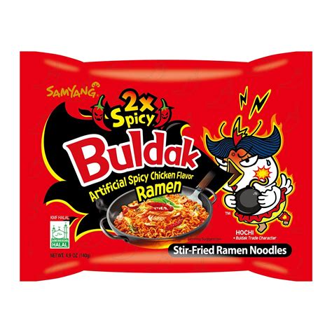 SAMYANG BULDAK HOT CHICKEN FLAVOR RAMEN X2 SPICY 140G - sn food