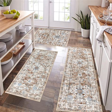 Rustic Farmhouse Kitchen Rugs Kitchen Rugs Sets Of 3 Farmhouse Kitchen