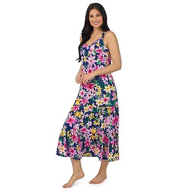 Women's Cuddl Duds® Cozy Tiered Maxi Nightgown
