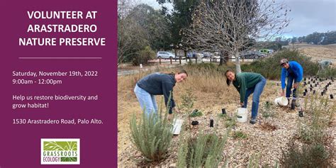 Volunteer Outdoors in Palo Alto at Pearson-Arastradero Preserve on ...