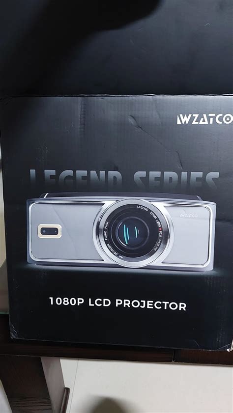 WZATCO Legend Pro, Native 1080P Fully Automatic 4K HDR Projector for ...