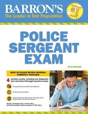 Police Sergeant Examination | Book by Donald Schroeder Ph.D., Frank A ...