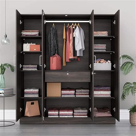 Wakefit Wardrobe | 1 Year Warranty | Engineered Wood Almirah, Cupboard ...