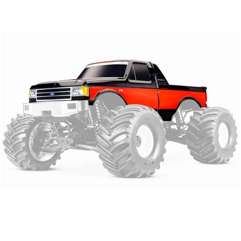 Traxxas F150 Body X-Maxx MT Black 7691-BLK