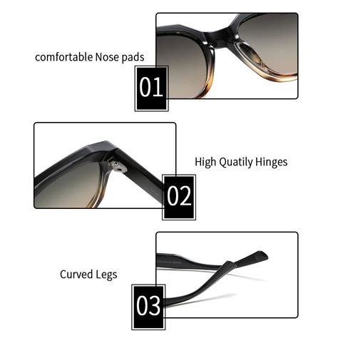 Polygon Polarized TR90 Sunglasses for Men Women 21041 – GreyJack-sunglasses