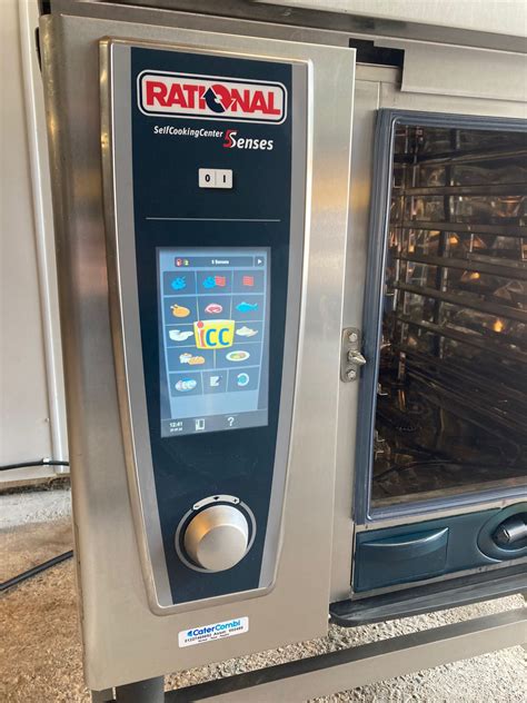 Secondhand Catering Equipment | Electric Combi oven (steam) | Stacked ...