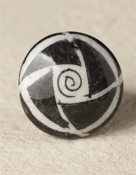 Designer Black Patchwork Drawer Knob – NEERJA INTERNATIONAL INC