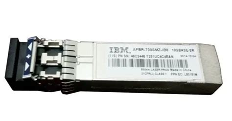 IBM 10GBASE-SR SFP+ Short Range Transceiver Module AFBR-709SMZ-IB8