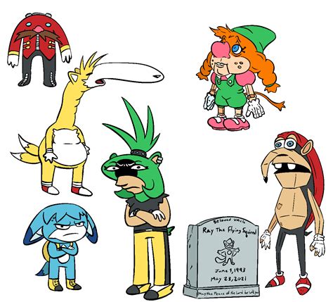 The Restoration Friends cast (Sonic x Smiling Friends by @b0g_wiitch ...