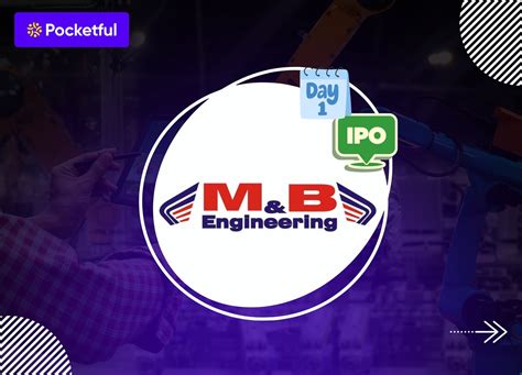 M&B Engineering IPO Day 1: GMP & Subscription Status - Pocketful