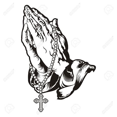 praying hands rosary clipart 20 free Cliparts | Download images on ...