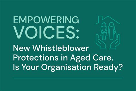 New Whistleblower Protections in Aged Care - Your Call