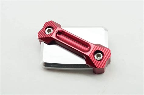 OLGA KTM Pulsar MOXI Front Brake Fluid Reservoir Cap CNC Aluminum (Red ...