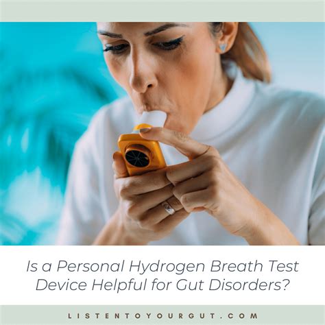 Hydrogen Breath Test for Gut Disorders