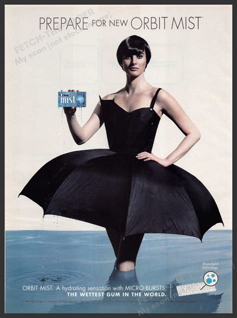Orbit Mist 2009 Ad - "The Wettest Gum in the World" — Fetch-the-Paper