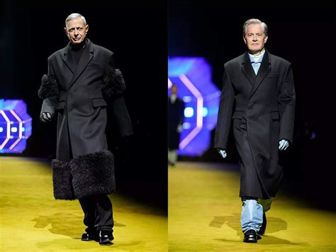 Prada’s Milan Fashion Week 2022 show ends with Jeff Goldblum and Kyle ...