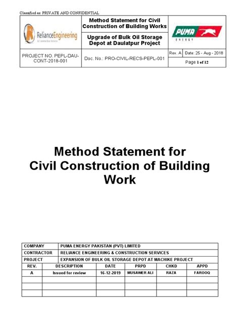 Image result for Method Statement Training