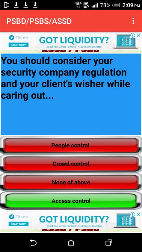 Test Psbd Exam Questions Free Download