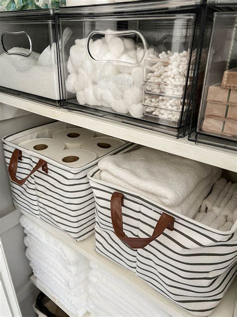 8 perfect bathroom linen closet organization ideas for the best ways to ...