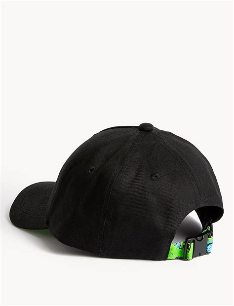 Buy Kids' Pure Cotton Minecraft™ Baseball Cap at Marks & Spencer