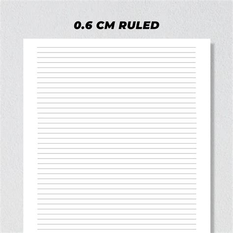 Buy Lined Paper Printable, Wide Ruled Paper, College Ruled Paper ...