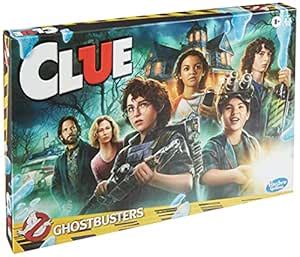 Buy Hasbro Gaming Clue: Ghostbusters Edition Game, Cooperative Board ...