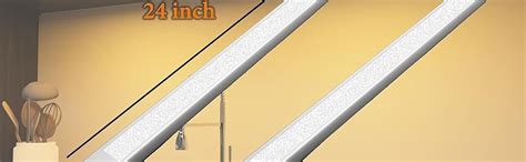 Buy PESCA Metal 12 Inch Led Under Cabinet Lighting, 4W Under Cabinet ...