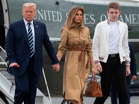 Melania Trump Defends Son Barron Amid Messy Harvard Rejection Claims