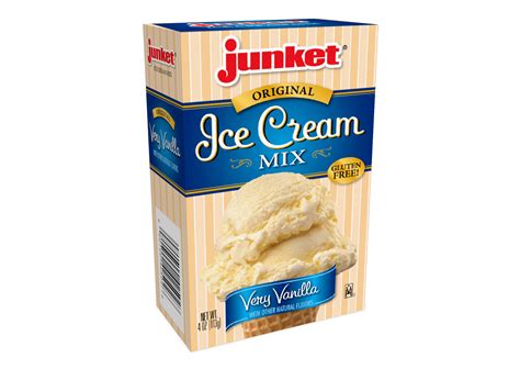 Very Vanilla Ice Cream Mix (Case of 12) – Junket Desserts
