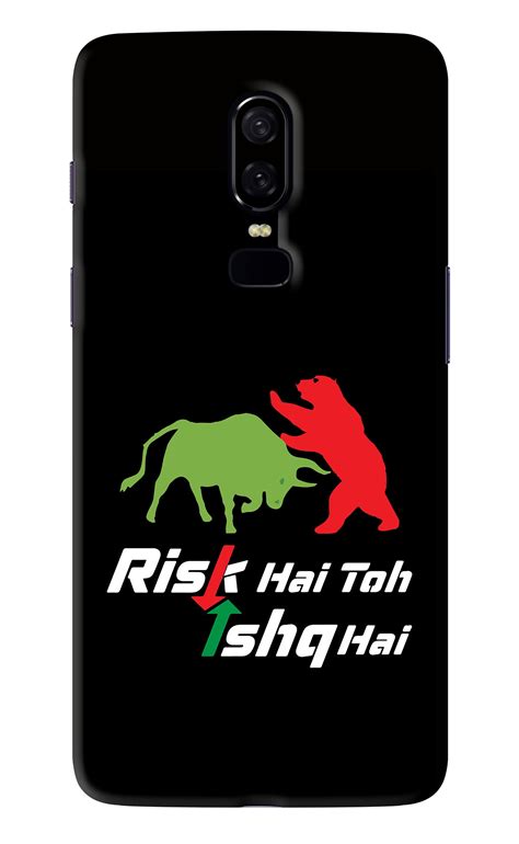 Risk Hai Toh Ishq Hai OnePlus 6 Back Skin Wrap | Only Rs.149 – SkinLelo