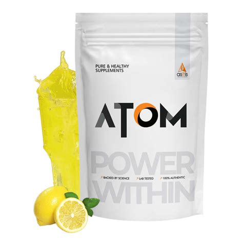 AS-IT-IS ATOM Isotonic Energy Drink 1kg | 104 kcal Energy | Non-GMO El
