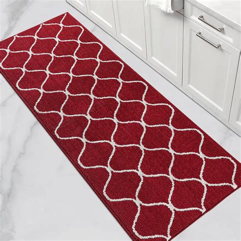COSY HOMEER Kitchen Mats Rug, 60 x 180cm, Non-Slip Kitchen Floor Mat ...