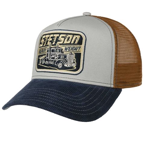 Stetson Heavy Weight Trucker Cap - Brown - 7761174-23
