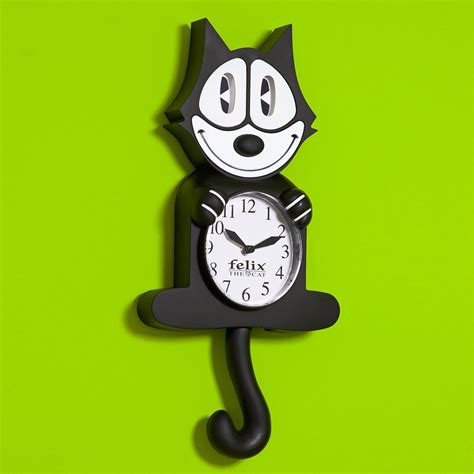 Vintage Felix The Cat Wall Clock at Brenda Miguel blog
