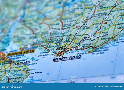Close Up of the City of Montevideo, Capital of Uruguay Stock Photo - Image of montevideo ...
