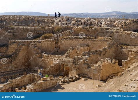 Ruins of the Fortress of Herod, the Great, Herodium, Palestine ...