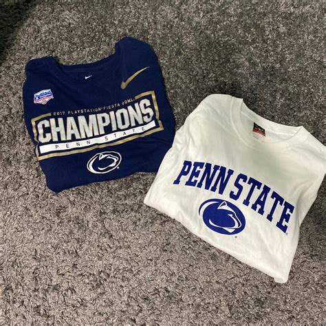 Penn State Pack , White penn state shirt and 2017... - Depop