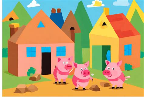 3 Little Pigs Houses