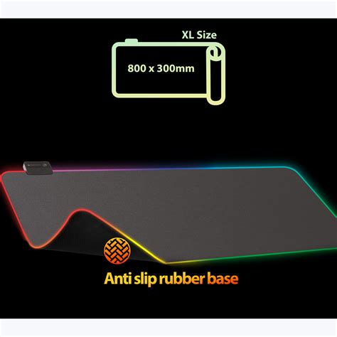 Zebronics Blaze XL RGB Gaming Mouse pad