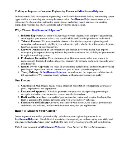 Computer Engineering Resume Examples | PDF | Résumé | Computer Security
