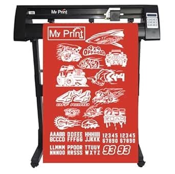 MY PRINT | Radium STICKER CUTTING PLOTTER (24inch) | Number Plate ...