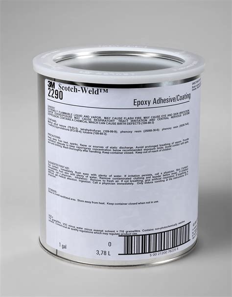 3m Scotch Weld Epoxy Adhesive Coating 2290 Amber 1 Gallon | Desertcart ...
