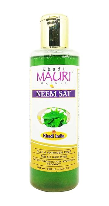 Buy Khadi Mauri Herbal Neem Shampoo - Deep Hair & Scalp Cleansing ...
