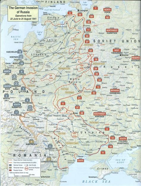 Operation Barbarossa Map