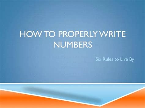 Image result for How to Write Exact Numbers